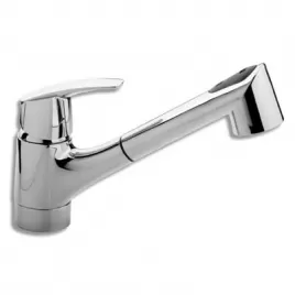 Dřezová teleskopická baterie Metalia 56 chrom Novaservis 56081,0