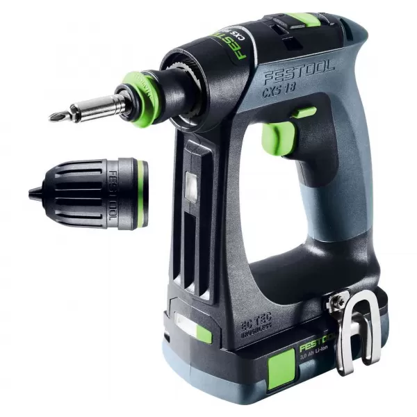 Aku vrtací šroubovák CXS 18V C 2x3,0Ah-Plus Festool 576883