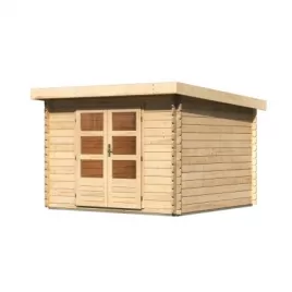 Dřevěný domek KARIBU BASTRUP 5 (73287) natur LG2841