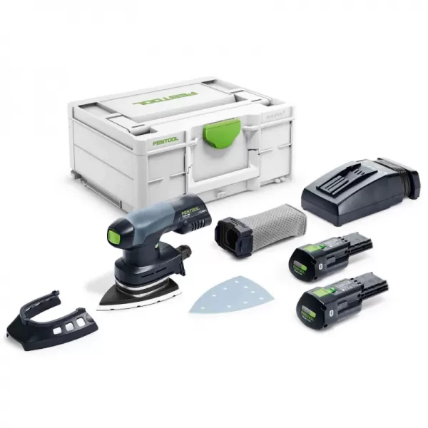 Aku delta bruska DTSC 400 18V 2x3,0Ah I-Plus Festool 577508
