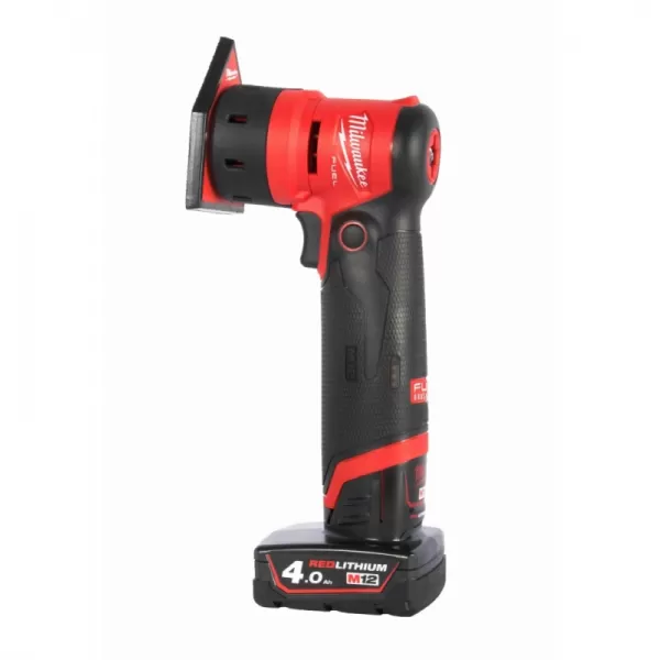 Aku subkompaktní bodová vibrační bruska M12 FUEL™ 12V 1x2,0Ah 1x4,0Ah Milwaukee M12FDSS-422X