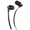 Sluchátka do uší s mikrofonem SENCOR SEP 300 MIC BLACK MET