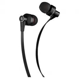 Sluchátka do uší s mikrofonem SENCOR SEP 300 MIC BLACK MET