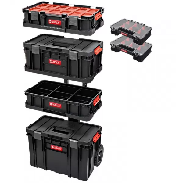 Set boxů Qbrick TWO Cart na kolech 6v1 QBRICK P90617