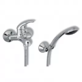 Vanová baterie 100 mm lékařská páka Metalia 55 chrom Novaservis 55024L,0