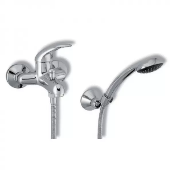 Vanová baterie 100 mm lékařská páka Metalia 55 chrom Novaservis 55024L,0