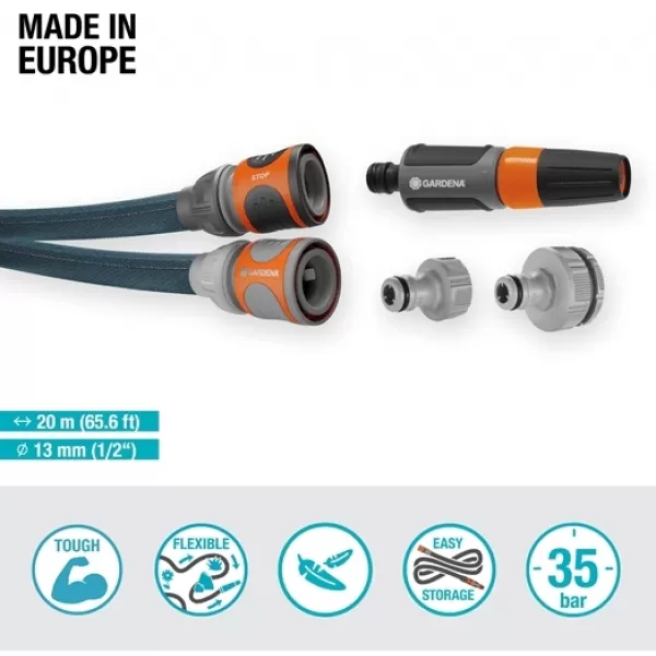 Textilní hadice Liano Xtreme 20 m - sada Gardena 18470-20