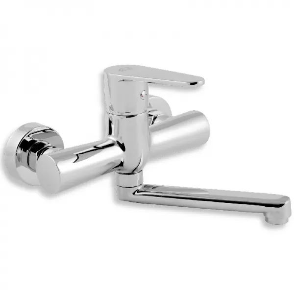 Dřezová umyvadlová baterie 150 mm Titania Fresh chrom Novaservis 96076,0