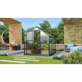 Skleník VITAVIA VENUS 5000 čiré sklo 3 mm zelený LG1032