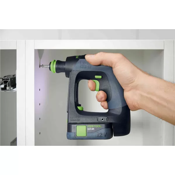 Aku vrtací šroubovák CXS 12V 2x2,5Ah-Plus Festool 576864