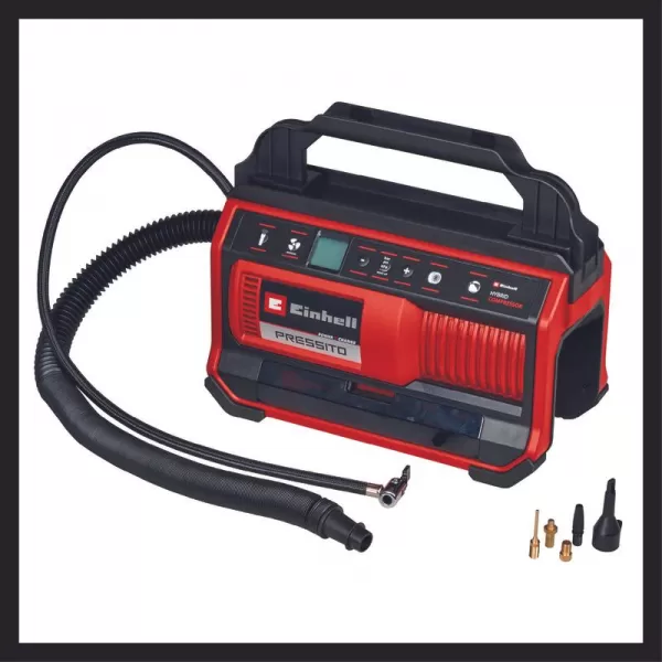 Aku hybridní kompresor 18V/bez aku PRESSITO 18/25 Hybrid Einhell 4020430