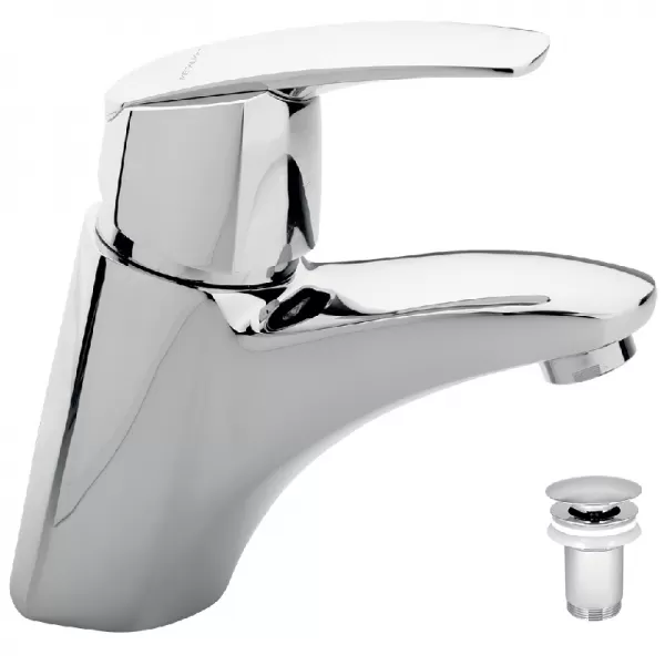 Umyvadlová baterie s clic clac výpustí Metalia 56 chrom Novaservis 56003,0