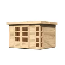 Dřevěný domek KARIBU KERKO 5 (9183) natur LG2981