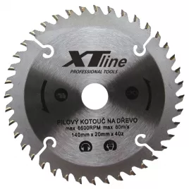 Kotouč pilový na dřevo 160x20/60 zubů Xtline TCT16060
