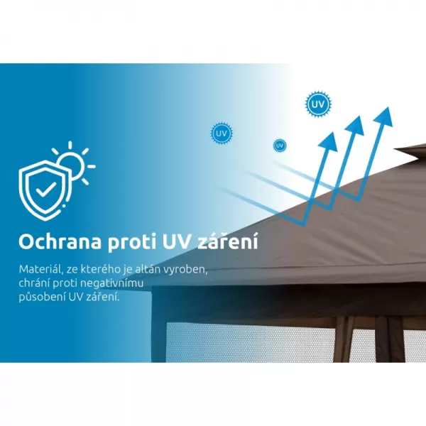 Zahradní Altán Vista 3x3 m Marimex 10970572