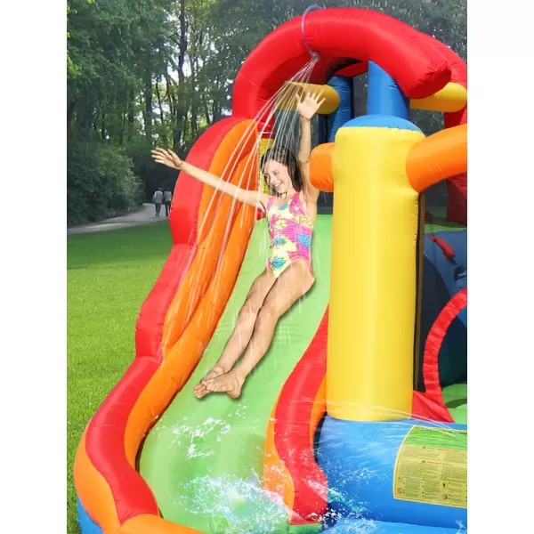 Skákací hrad s vodní skluzavkou Belatrix 9571