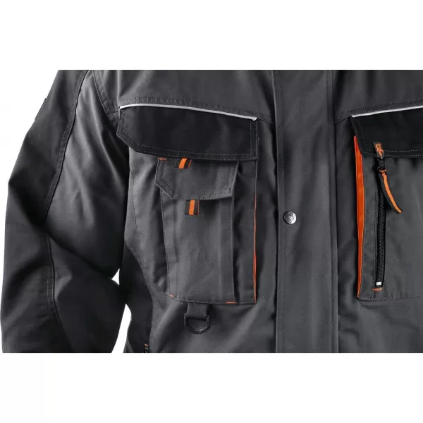 Blůza Canis CXS SIRIUS LUCIUS, pánská, šedo-oranžová