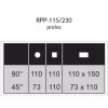 Pásová pila na kov ROXTA RPPK-115/230