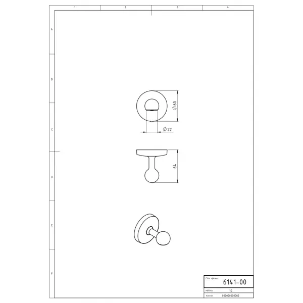 Magnetická mýdlenka Metalia 1 chrom Novaservis 6141,0