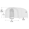 Náhradní plachta pro fóliovník 3,7x7,3 m - SHELTERLOGIC (70593EU)