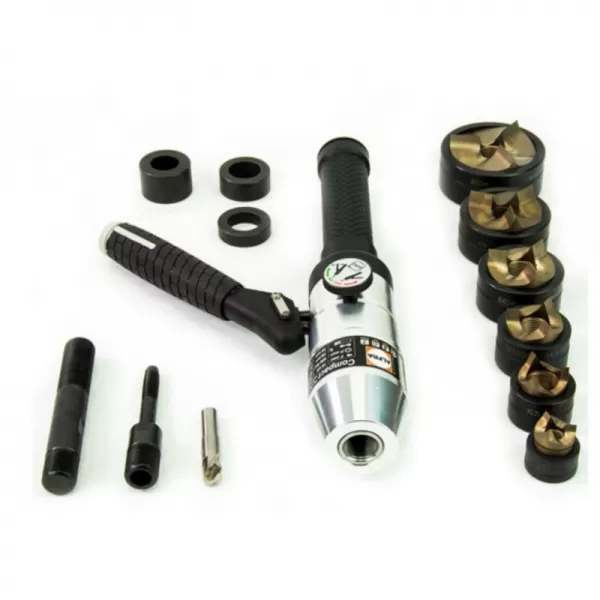 Ruční hydraulická pumpa přímá s metrickou sadou ALFRA Tristar Plus M16 - M40