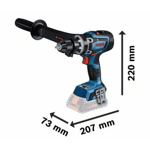 Aku kombinovaný šroubovák 2x8,0Ah Bosch GSB 18V-150 C 0 601 9J5 105