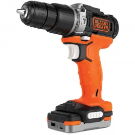 Aku vrtací šroubovák 12V 1,5Ah v tašce Black&Decker BDCHD12S1