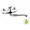 Umyvadlová nebo dřezová nástěnná baterie Metalia ECO+ chrom Novaservis 57070,0E