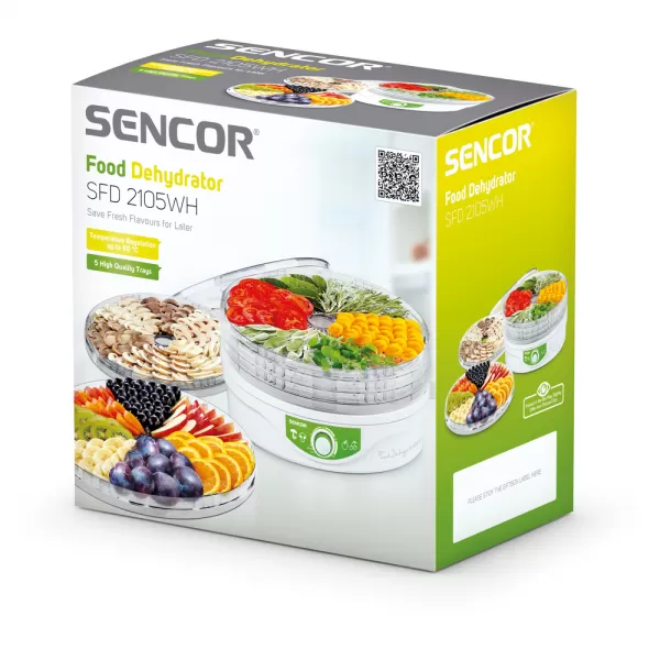 Sušička ovoce SENCOR SFD 2105WH