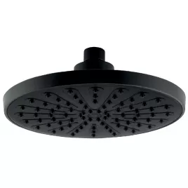Pevná hlavová sprcha, průměr 200 mm, černá Novaservis RUP/200,5