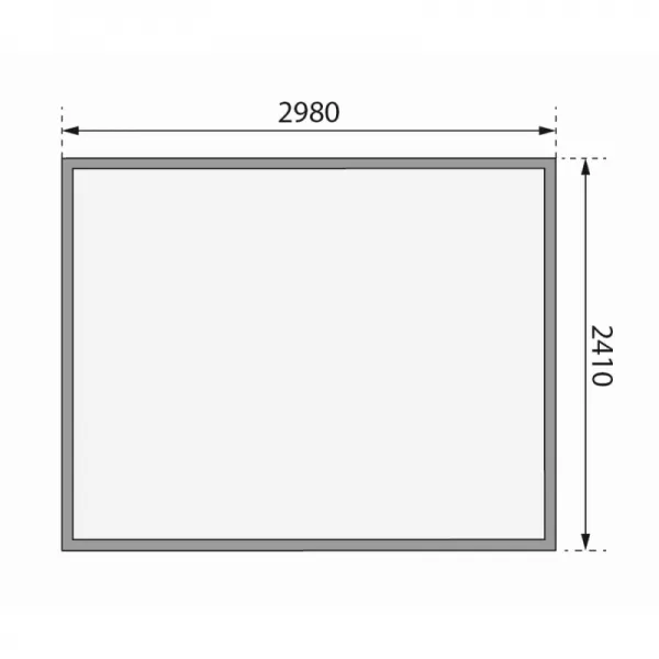 Dřevěný domek KARIBU KERKO 5 (9183) natur LG2981