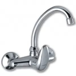 Dřezová umyvadlová baterie 150 mm Metalia 55 chrom Novaservis 55030,0