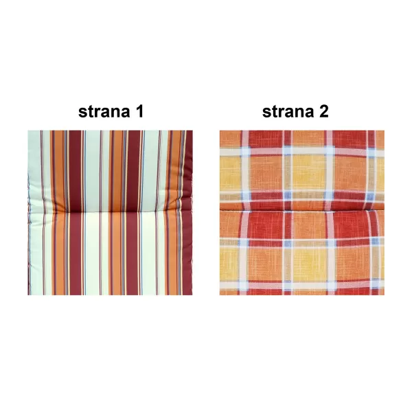 Podsedák 120x50x6 CREADOR Hartman orange