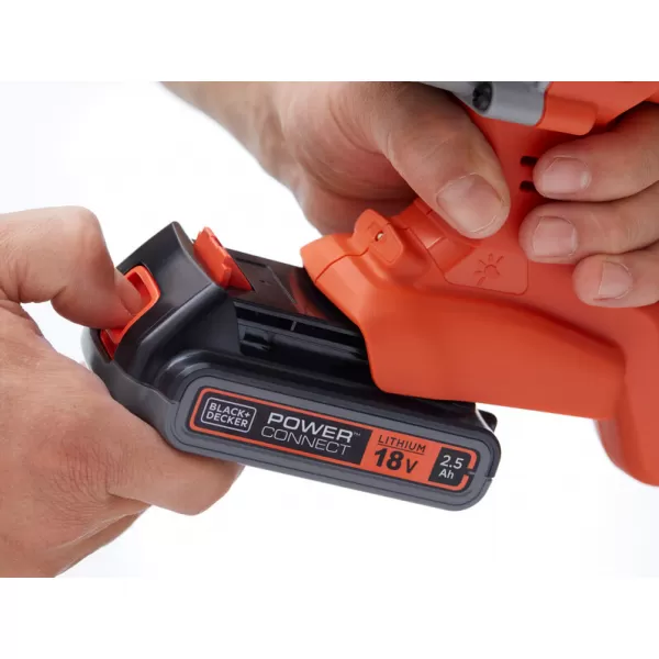 Aku kombinované kladivo 18V 2x2,5Ah v kufru Black&Decker BCD900E2K