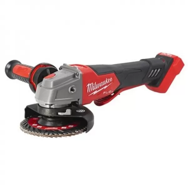 Aku úhlová bruska s kolébkovým spínačem M18 FUEL™ 115 mm 18V bez aku Milwaukee M18FSAGV115XPDB-0X