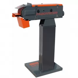 Stolní pásová bruska na kov N.KO Machines PÁSOVEC 100 + stojan, 400V6 1100.400S