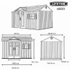 Plastový domek LIFETIME 60223 SOL LG4015
