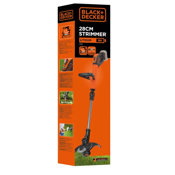 Aku strunová sekačka 18V bez aku Black&Decker STC1820PCB