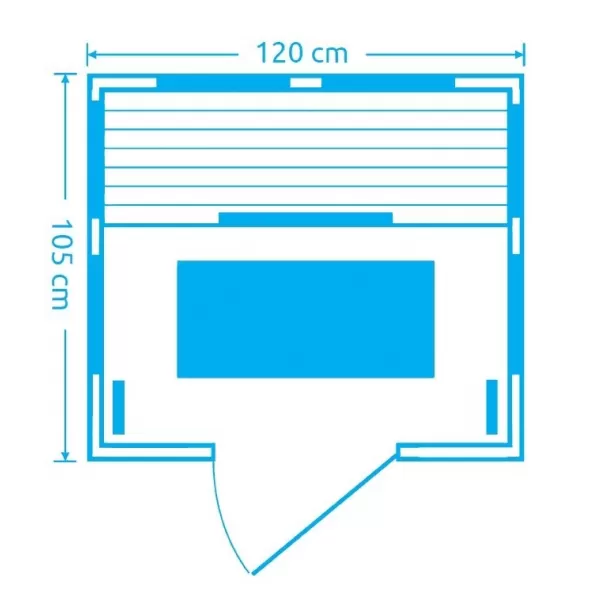 Infrasauna Marimex TRENDY 2001 L 11105611