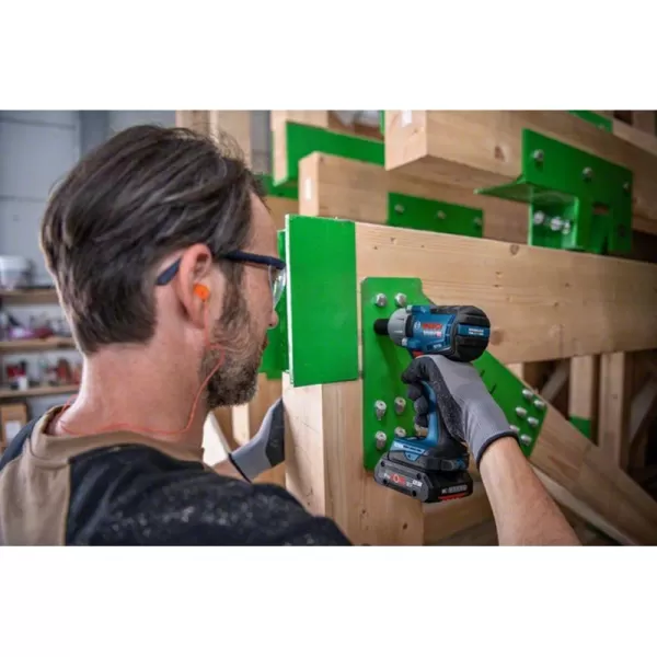 Aku rázový utahovák 2x4,0Ah Bosch GDS 18V-450 PC 06019K4102