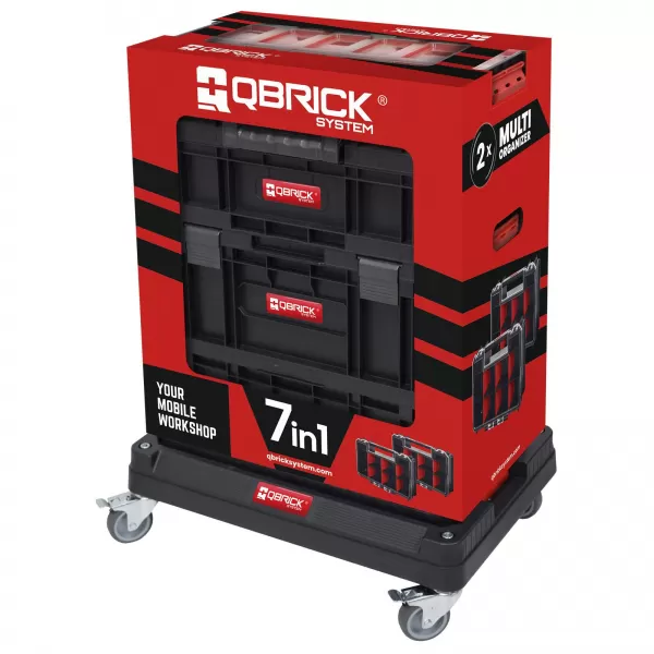 Set boxů Qbrick TWO Cart s podvozkem 7v1 QBRICK P90618