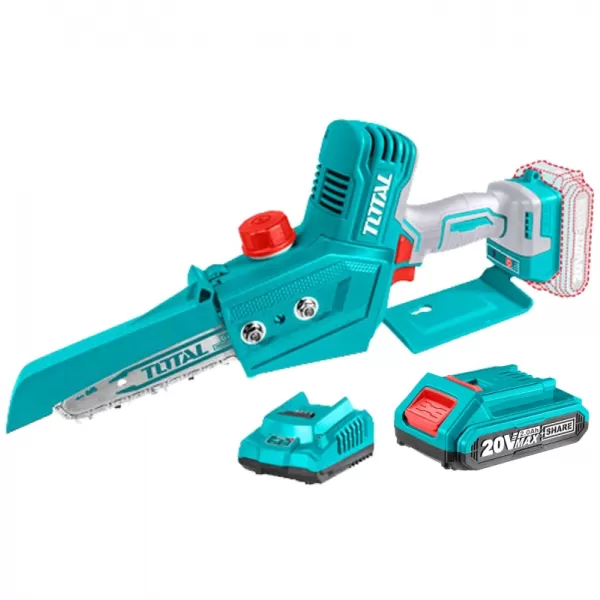 Aku mini řetězová pila 20V 1x2,0Ah Brushless TOTAL TGSLI20685