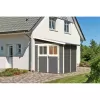 Dřevěný domek KARIBU BOMLITZ 2 (8884) šedý LG3097