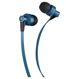 Sluchátka do uší s mikrofonem SENCOR SEP 300 MIC BLUE MET