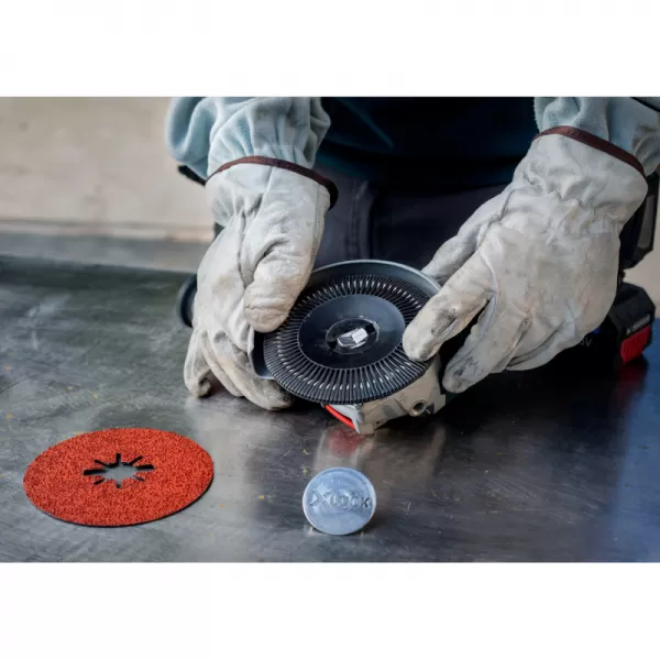 Fíbrový brusný kotouč EXPERT R782 Prisma Ceramic X-LOCK 125 mm, 22,23 mm, P120 Bosch 2608621823