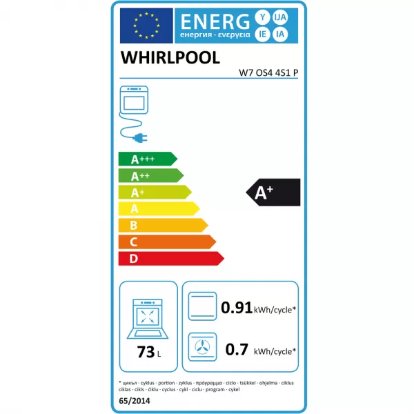 Trouba vestavná Whirlpool W7OS44S1P