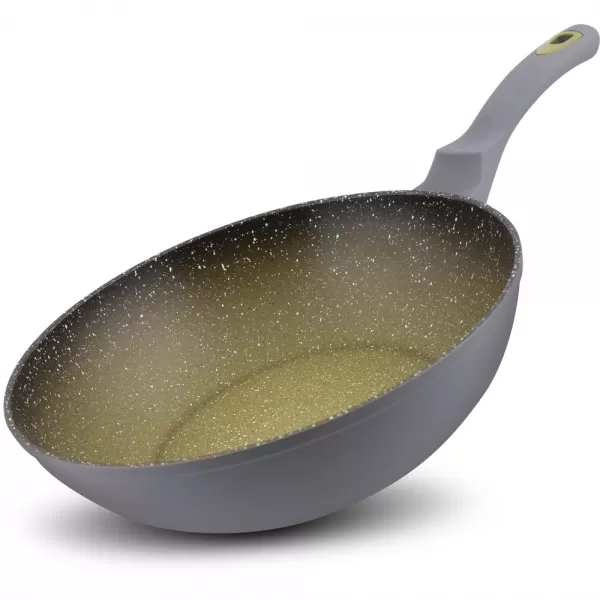 Pánev WOK 28x8 cm OLIVE LAMART LT1197