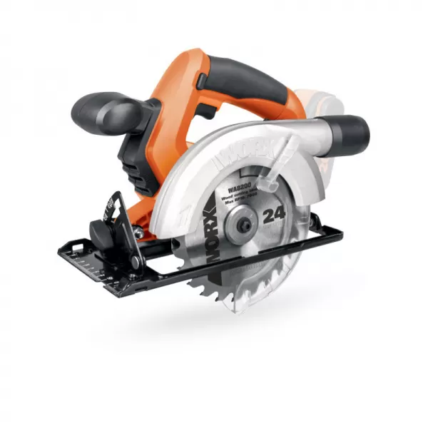 Aku okružní pila 20V bez aku 155mm PowerShare Worx Orange WX529.9