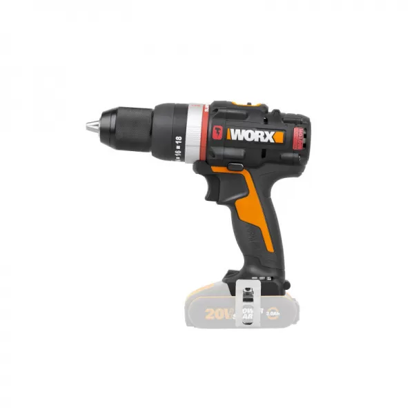 Aku vrtačka s příklepem 20V bez aku Worx Orange WX-JCR.9