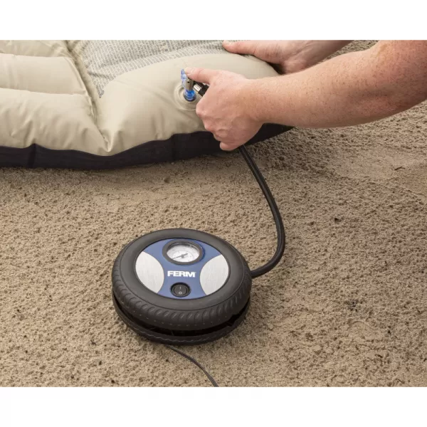 Mini kompresor 12V (autozásuvka) Ferm CRM1055